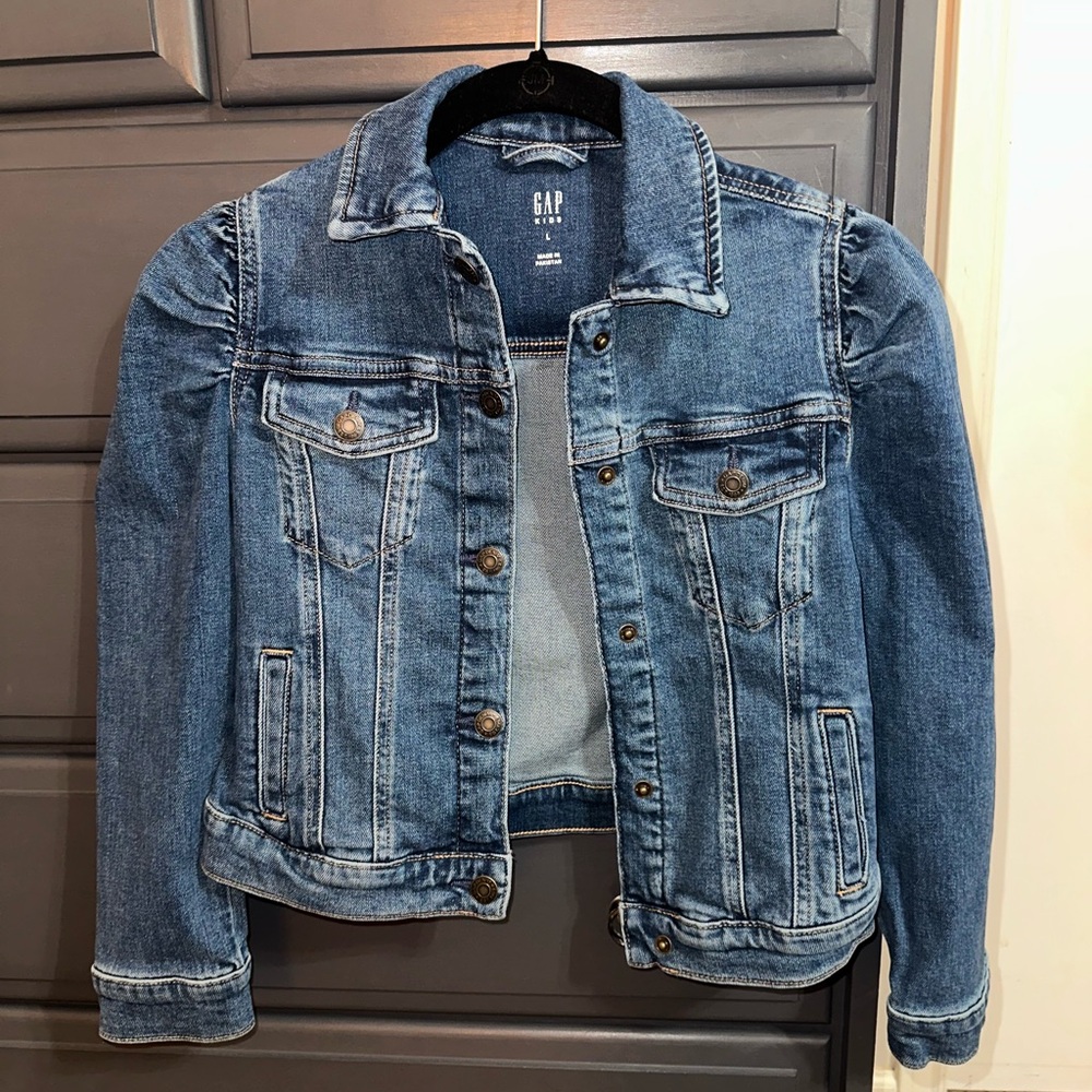 NEW! Gap Kids Girl’s Jean Jacket Size Large